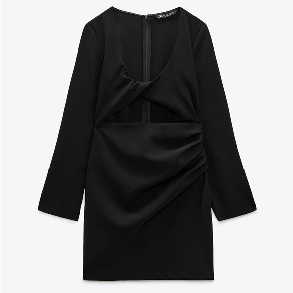 Zara Cut-Out Dress - Picture 4 of 7